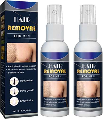 Haarentfernungsspray Haarwachstumshemmerspray Natürliches semipermanentes Haarentfernungsspray Schmerzloser sanfter Haarentferner Männer Frauen für Arme Achseln Beine von BIERDAN