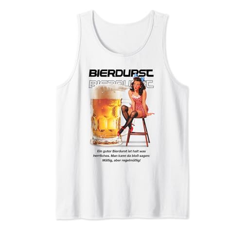BIERDURST X PIN UP GIRL - VINTAGE. Lecker Bierchen. Bier Tank Top BIERDURST X PIN UP GIRL - VINTAGE. Lecker Bierchen. Bier Tank Top von BIERDURST - VINTAGE PIN UP GIRL X Bierliebhaber