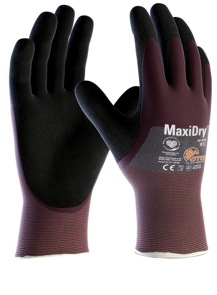 BIG Arbeitsschutz Arbeitshandschuhe MaxiDry® Nylon-Strickhandschuhe (56-425) 9 von BIG Arbeitsschutz