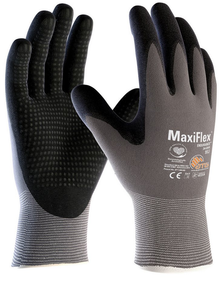 BIG Arbeitsschutz Arbeitshandschuhe MaxiFlex® Endurance™ ist ein Montagehandschuh, der für trockene Umgeb von BIG Arbeitsschutz