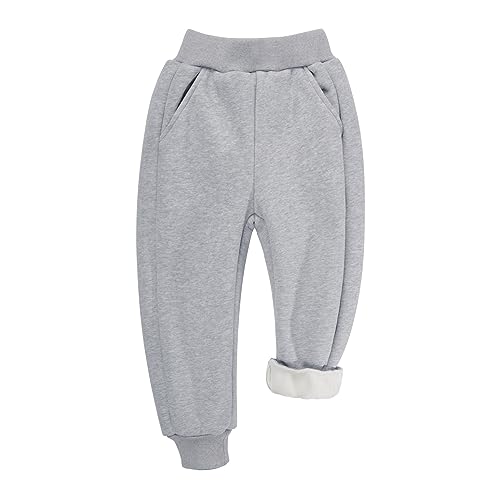 BIG ELEPHANT Jogginghose für Kinder Fleece-gefütterte, Jungen Lang Sport Hosen, Activewear-Hosen für Mädchen, Jungs Trainingshosen von BIG ELEPHANT