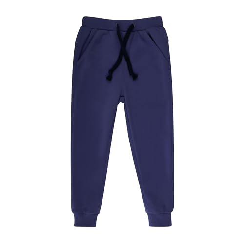 BIG ELEPHANT Kinder-Sweatpants, Jungen Mädchen Jogginghosen mit Taschen & Kordelzug für Alter 3-16 Jahre von BIG ELEPHANT