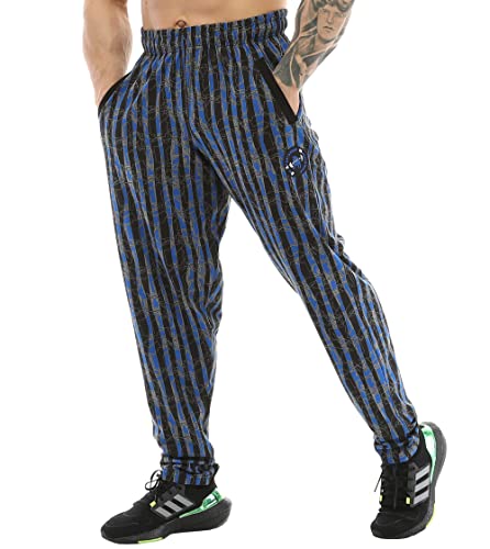 BIG SAM SPORTSWEAR COMPANY Herren Sweatpants mit Taschen, Bodybuilding, Active Wear, Komfort-Design, Muskelhose, Blau, Groß BIG SAM SPORTSWEAR COMPANY Herren Sweatpants mit Taschen, Bodybuilding, Active Wear, Komfort-Design, Muskelhose, Blau, Groß von BIG SAM SPORTSWEAR COMPANY