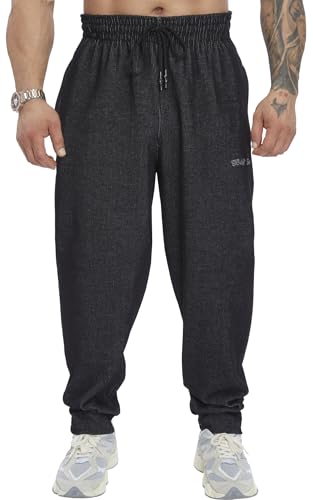 BIG SM SPORTSWEAR MUSCLEWEAR Sporthose Jogginghose Trainingshose Bodyhose Bodybuilder Hose Herren 1395-PNT-BLACK L BIG SM SPORTSWEAR MUSCLEWEAR Sporthose Jogginghose Trainingshose Bodyhose Bodybuilder Hose Herren 1395-PNT-BLACK L von BIG SM SPORTSWEAR MUSCLEWEAR
