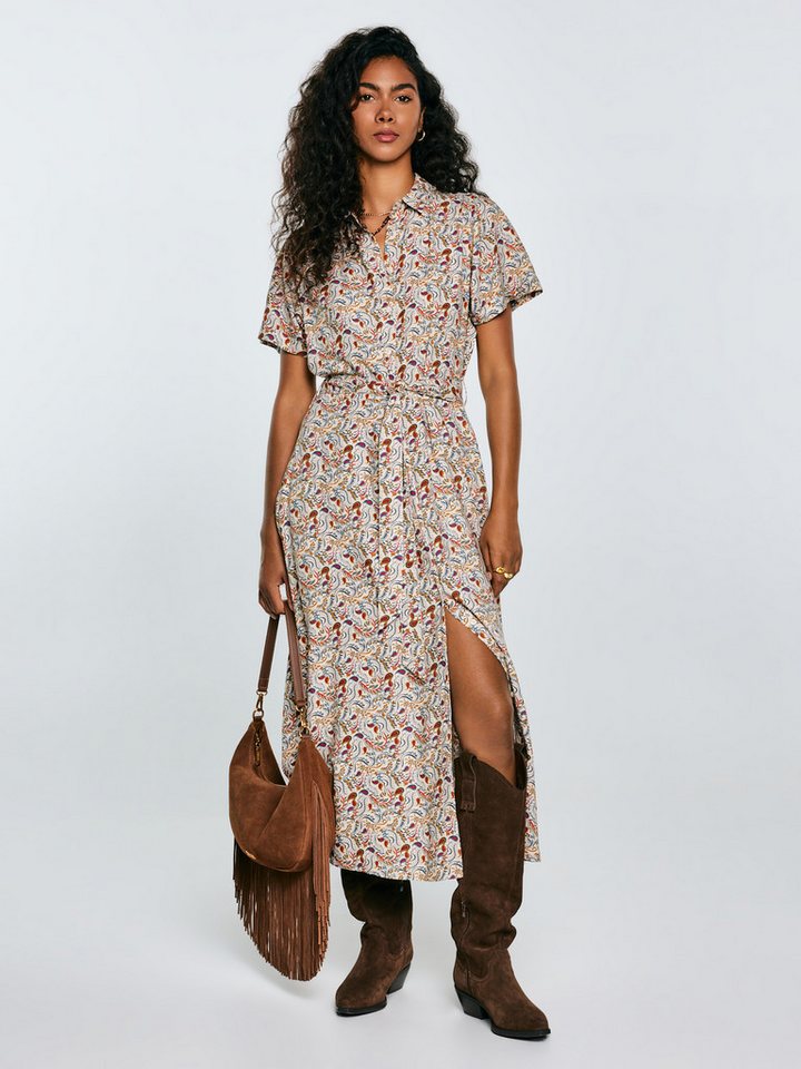 BIG STAR Shirtkleid NAHAI Maxi von BIG STAR