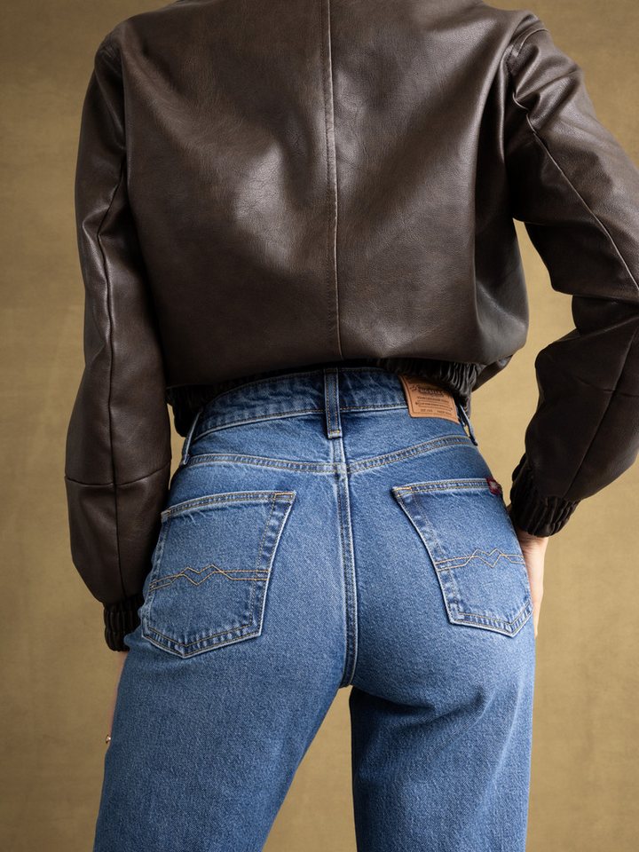 BIG STAR Straight-Jeans CHARLOTTE hohe Leibhöhe von BIG STAR