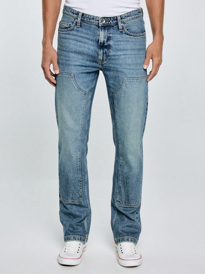 BIG STAR Straight-Jeans COLT DOUBLE KNEE hohe Leibhöhe von BIG STAR