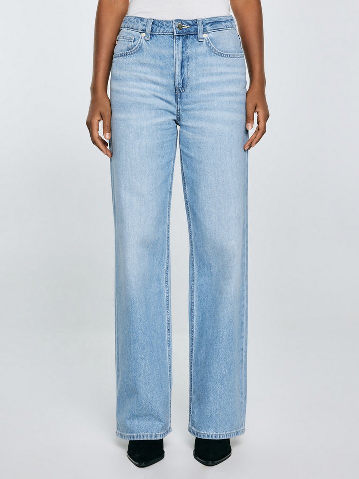 BIG STAR Weite Jeans ATREA hohe Leibhöhe von BIG STAR