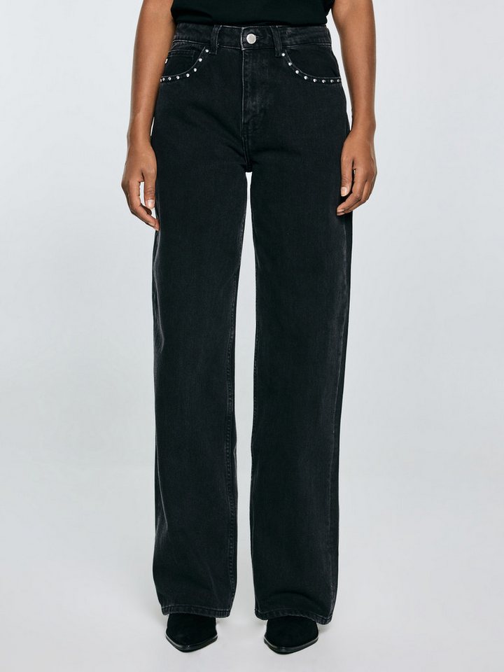 BIG STAR Weite Jeans ATREA hohe Leibhöhe von BIG STAR