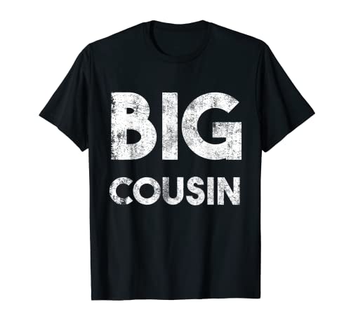 Big Cousin – Kleinkind / Säugling Kinder T-Shirt – Lustiges Cousin Shirt T-Shirt von BIG