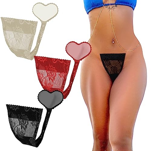 BIGFOX Damen String Unsichtbarer Tanga mit Liebe Selbst Klebend Stressfreier Komfort String Frauen,L BIGFOX Damen String Unsichtbarer Tanga mit Liebe Selbst Klebend Stressfreier Komfort String Frauen,L von BIGFOX