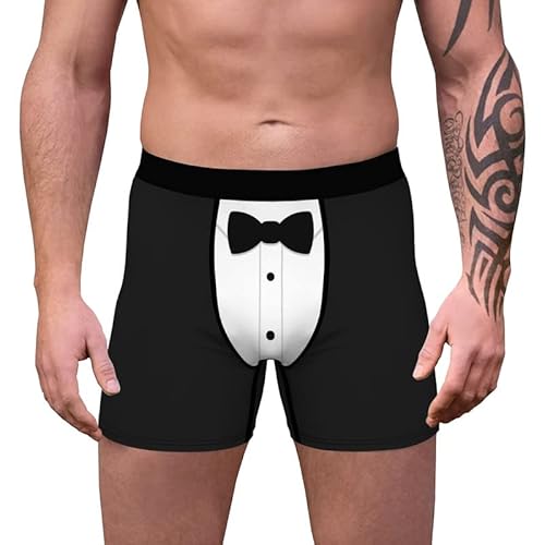 BIGFOX Herren Lustige Boxershorts Male Underpant Witziges Geschenk für Ihre Männer (M) von BIGFOX