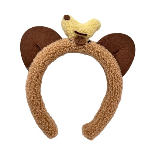 BIGULA Verspieltes Haarband für verschiedene Kopfgrößen, bequem und modisch, Haarreif, Gesichtshaarhalter von BIGULA