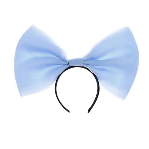 Große Schleife Haarband Haarnadel übergroße Schleife Stirnband Damen Mädchen Haarbänder Zubehör Elegant Schmetterling Zubehör von BIGULA