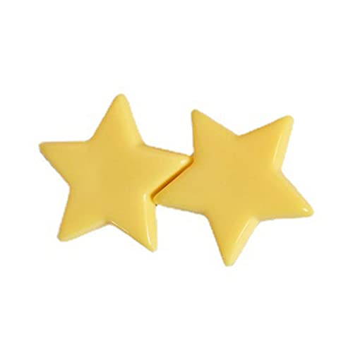 Haarspange mit gelbem Stern für Mädchen, Stern-Haarschmuck, Kinderstern-Haarspangen, Stern-Haarnadel, Pony-Clip, Stern-Haarspange für Mädchen von BIGULA