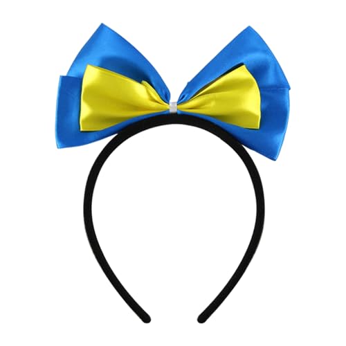 Modische mehrfarbige Schleifenhaarbänder, Halloween-Kopfbedeckung, Haarteile für Kostümpartys und lässige Outfits von BIGULA