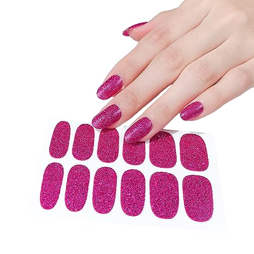 Politur-Aufkleber, vollständig verpackt, selbstklebende Politur-Aufkleber für Frauen und Mädchen, Maniküre-Tipps von BIGULA