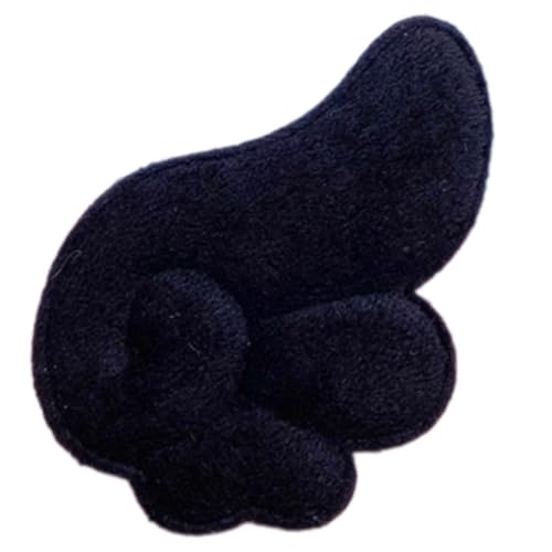 Pony Haarspange Plüsch Flügelform Haarspangen Applikationen Schöne Handgemachte Haarspangen Frisur Zubehör von BIGULA