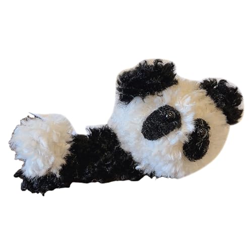 Süße Mädchen Haarspange schönes Haarseil Plüsch Panda Form Stirnband elastisches Haarseil für Kleinkind Haar Styling Zubehör von BIGULA