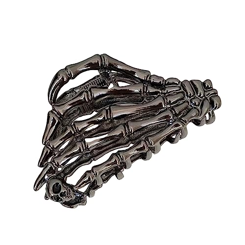 Vielseitige Haarklammern, Haarklammern, starker Halt, Punk, coole Haarspangen, Skelett-Handkralle von BIGULA