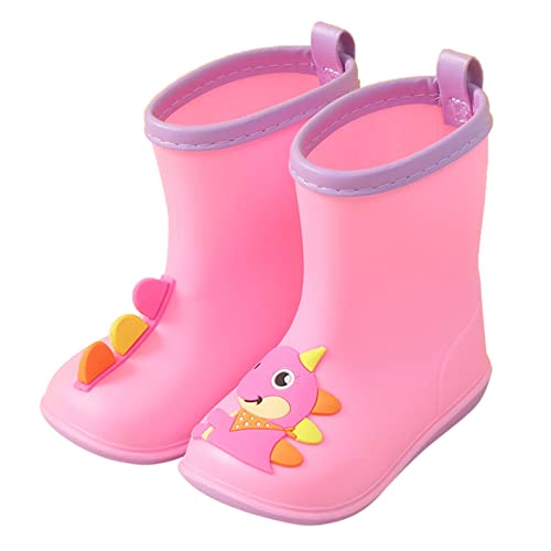 BIISDOST Gummistiefel Kinder 21 Mädchen: Regenstiefel Gartenschuhe Outdoor Wasserdicht Regenschuhe Rain Boots Jungen Regenstiefelette Kurze Stiefel Rutschfest Kinderstiefel Schlupfstiefel von BIISDOST