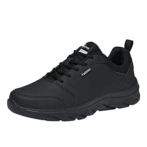 BIISDOST Herren Business Schuhe Atmungsaktive Schuhe Mode atmungsaktive Laufschuhe Mode Flach Leicht bequem Sneaker Mode Sommer und Herbst Freizeitschuhe Walkingschuhe Atmungsaktive Mesh von BIISDOST