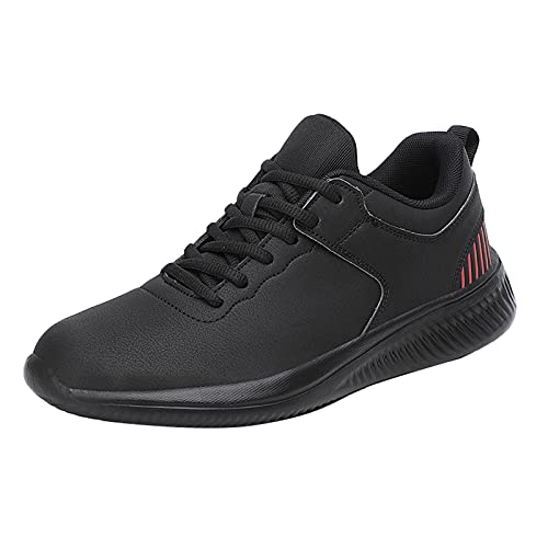BIISDOST Herren-Wanderschuhe, Atmungsaktive Schuhe Mode Joggingschuhe Sportschuhe Flach Leicht bequem Sneaker Segeltuchschuhe Modische Lässige Sport Segeltuchschuhe Atmungsaktive Mesh von BIISDOST