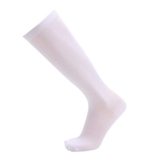 BIISDOST Kompressionsstrümpfe Farbe lang Unisex Frauen Socken 1paar Männer Bein Halterlose Strümpfe Regenbogen von BIISDOST