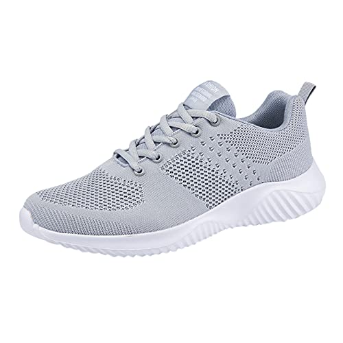 BIISDOST Turnschuhe Herren - Laufschuhe Weicher Sohle Sportschuhe Outdoor Sneaker rutschfeste Schuhe Leichte Outdoorschuhe Trendiger Turnschuhe Alltägliche Straßenlaufschuhe Lässige Joggingschuhe von BIISDOST