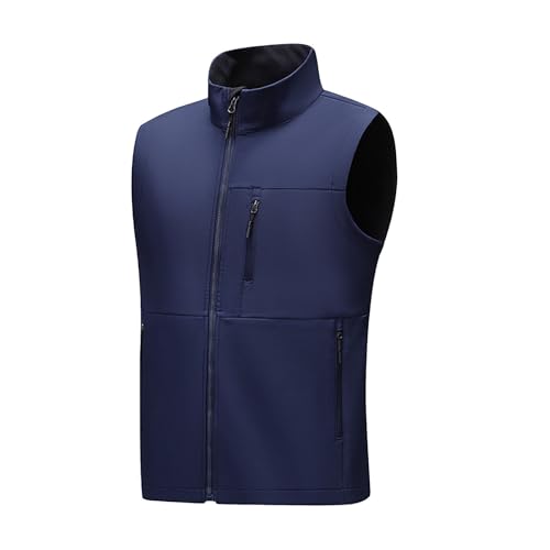 BIISDOST Weste Herren Outdoor, Steppweste Sweatweste mit Stehkragen Ärmellose Outdoorjacke Übergangsjacke mit Reißverschluss Männer Sportlich Westen Winddicht Herrenjacke Freizeitjacke BIISDOST Weste Herren Outdoor, Steppweste Sweatweste mit Stehkragen Ärmellose Outdoorjacke Übergangsjacke mit Reißverschluss Männer Sportlich Westen Winddicht Herrenjacke Freizeitjacke von BIISDOST