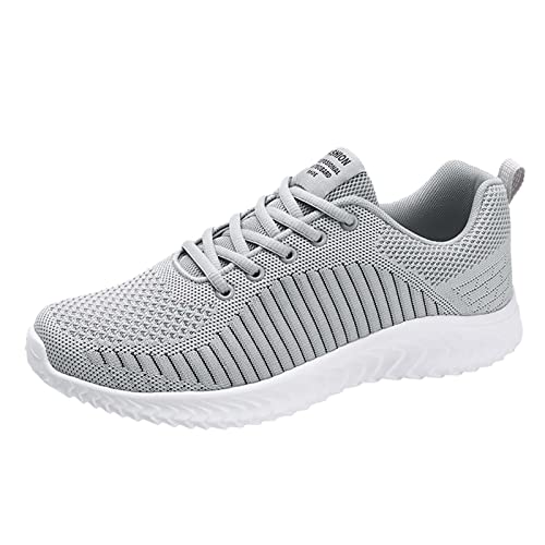 Herren Outdoor Sportschuhe: Running Schuhe Sommer Laufschuhe Männer Joggingschuhe Bequeme Schnürschuh Komfortable Wanderschuhe Lässige Walkingschuhe rutschfest Radsportschuhe Walking Shoes von BIISDOST