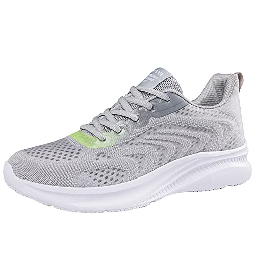 Sneaker Herren Laufschuhe Leicht Sportschuhe rutschfest Turnschuhe Einfache Schuhe Laufschuhe Outdoor Freizeitschuhe Fitness Gym Schuhe Sommer Schnürschuh Leichtgewichts Shoes von BIISDOST