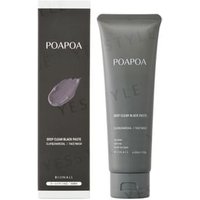 BIJINALL - POAPOA Deep Clear Black Paste Clay & Charcoal Fash Wash 121g von BIJINALL