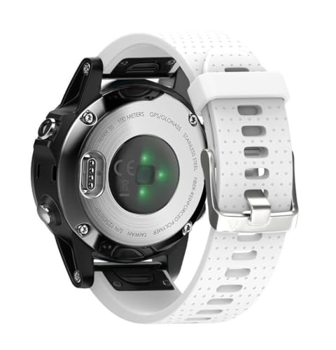 BIK Für Fenix 5S/Fenix 6S 20mm Armband, einfach zu installieren Silikon Uhrenarmband Ersatz für Fenix 7S/Fenix 5S Plus/Fenix 6S Pro/D2 Delta S Smartwatch, One Size, Achat von BIK