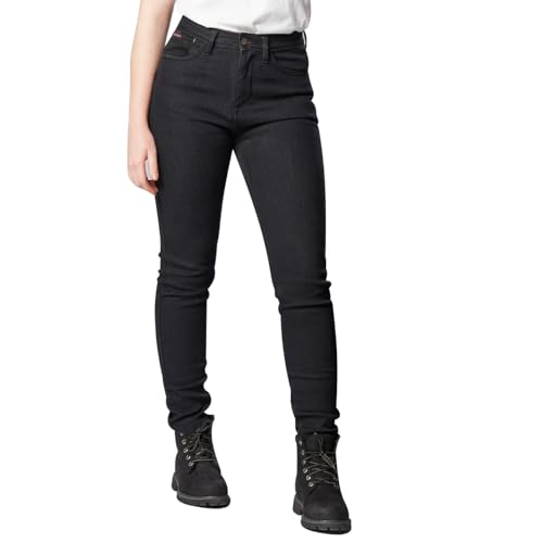 BGA Motorrad-Jeans für Damen – Bikers Gear Australia schützende Motorradhose Kevlar-Stretch Motorradjeans Damen mit abnehmbarer Hüft- und Kniepanzerung, Schwarz , 46 BGA Motorrad-Jeans für Damen – Bikers Gear Australia schützende Motorradhose Kevlar-Stretch Motorradjeans Damen mit abnehmbarer Hüft- und Kniepanzerung, Schwarz , 46 von Bikers Gear Australia