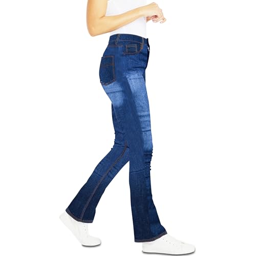 Bikers Gear Australia BGA Schützende Motorradhose Damen Bootcut Damen Motorradhose Kevlar Jeans Verstärkte Hüfte und Knie Sicherheit, blau, 3XL Bikers Gear Australia BGA Schützende Motorradhose Damen Bootcut Damen Motorradhose Kevlar Jeans Verstärkte Hüfte und Knie Sicherheit, blau, 3XL von Bikers Gear Australia