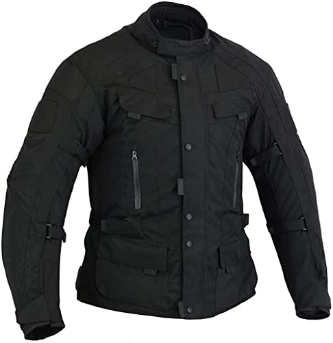 Bikers Gear Australia Motorradjacke Herren - Infinity Motorrad Jacken Herren Wasserdichte Ganzjahres Bequeme Motorradjacke Mit Abnehmbarem Thermofutter Belüftet Und CE1621-1 Cruise Racing Jacke Armour von BIKERS GEAR AUSTRALIA PHILLIP ISLAND BG