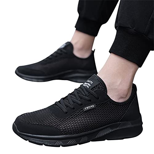 BIKETAFUWY Herren Walkingschuhe Turnschuhe Fitnessstudio Sportschuhe Sneaker Running Tennis Schuhe Freizeit Straßenlaufschuhe Fashion Leichtgewichts Atmungsaktiv Schlüpfen Schuhe von BIKETAFUWY