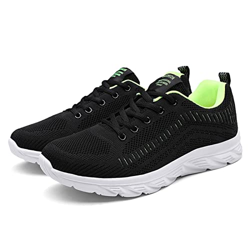 Herren-Sportschuhe, Running, Sport, aus Strick, orthopädisch, leicht, Sommer, Wanderschuhe, Walking, Sneaker, Herren, Sicherheitsschuhe, Sneaker, Turnschuhe und Sportschuhe, 01 grün, 42 EU Herren-Sportschuhe, Running, Sport, aus Strick, orthopädisch, leicht, Sommer, Wanderschuhe, Walking, Sneaker, Herren, Sicherheitsschuhe, Sneaker, Turnschuhe und Sportschuhe, 01 grün, 42 EU von BIKETAFUWY
