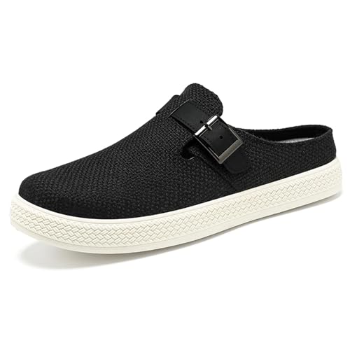 Pantoletten und Clogs aus Segeltuch, für Herren, Sommer, bequem, orthopädisch, Walking, flach, Sneaker, offen, leicht, atmungsaktiv, Slip on Komfort, Hausschuhe, Sneaker, ohne Schnürsenkel, Hausschuhe Pantoletten und Clogs aus Segeltuch, für Herren, Sommer, bequem, orthopädisch, Walking, flach, Sneaker, offen, leicht, atmungsaktiv, Slip on Komfort, Hausschuhe, Sneaker, ohne Schnürsenkel, Hausschuhe von BIKETAFUWY