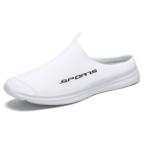 Pantoletten und Clogs für Herren, Sommer, bequem, Pantoletten aus atmungsaktivem Netzstoff, orthopädisch, Sommer, leicht, Hausschuhe, Komfort, Slip On zum Gehen, Sneaker, offen, Clog, Pantoffeln Pantoletten und Clogs für Herren, Sommer, bequem, Pantoletten aus atmungsaktivem Netzstoff, orthopädisch, Sommer, leicht, Hausschuhe, Komfort, Slip On zum Gehen, Sneaker, offen, Clog, Pantoffeln von BIKETAFUWY