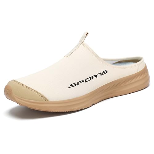 Pantoletten und Clogs für Herren, Sommer, bequem, Pantoletten aus atmungsaktivem Netzstoff, orthopädisch, Sommer, leicht, Hausschuhe, Komfort, Slip On zum Gehen, Sneaker, offen, Clog, Pantoffeln Pantoletten und Clogs für Herren, Sommer, bequem, Pantoletten aus atmungsaktivem Netzstoff, orthopädisch, Sommer, leicht, Hausschuhe, Komfort, Slip On zum Gehen, Sneaker, offen, Clog, Pantoffeln von BIKETAFUWY
