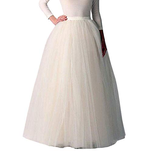 BIKETAFUWY Petticoat Unterröcke Reifrock Damen Rockabilly Krinoline Underskirt Lang für Hochzeit Brautkleid Abendlieid A-Linie Bodenlang Unterrock Crinoline für Hochzeit Party Ballkleid Promkleider von BIKETAFUWY