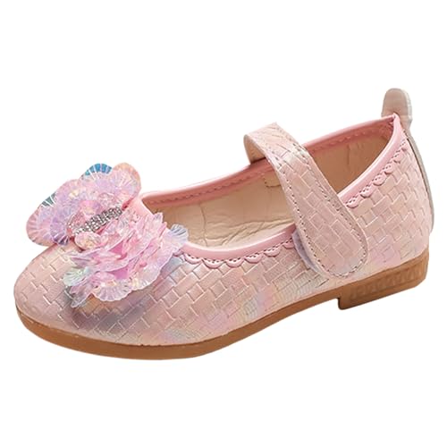 sandalen mädchen 31 Plateausandalen Sommersandalen mit Klettverschluss Peep Toe Strandsandalen Prinzessin Schuhe Elegant Glänzenden Abendschuhe Bohemian Sandaletten Schmetterling Freizeitschuhe von BIKETAFUWY