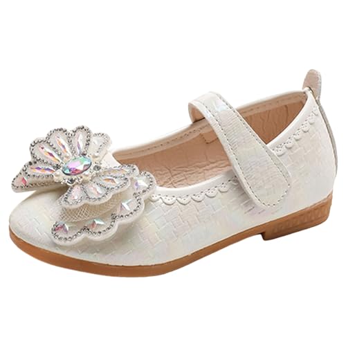 sandalen mädchen 33 Plateausandalen Sommersandalen mit Klettverschluss Peep Toe Strandsandalen Prinzessin Schuhe Elegant Glänzenden Abendschuhe Bohemian Sandaletten Schmetterling Freizeitschuhe von BIKETAFUWY