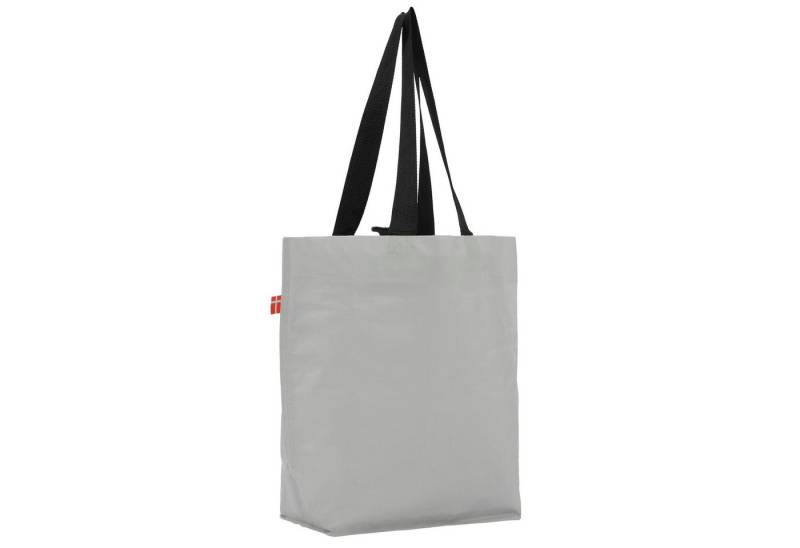 BIKEZAC Shopper Simply Grey Clip-On Tasche Praktischer Fahrrad Shopper für den Alltag (Kompakte Citytasche fürs Rad – umweltfreundlich & einfach montierbar, Fahrradeinkaufstasche wasserdicht Gepäckträger Einkaufswagen) von BIKEZAC