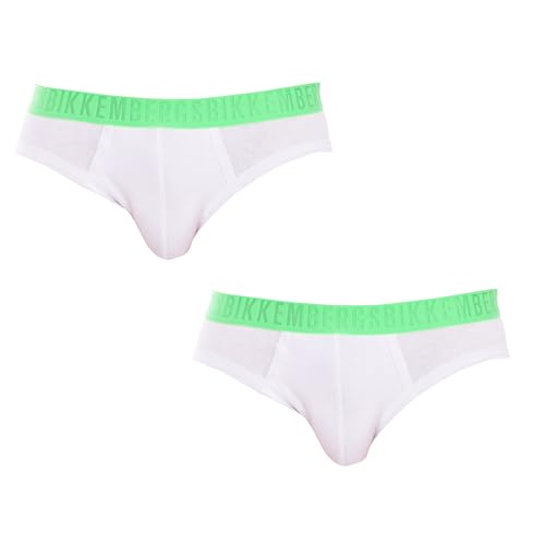 BIKKEMBERGS 2er-Pack zweifarbige Fashion-Slips BKK1USP04BI für Herren von BIKKEMBERGS