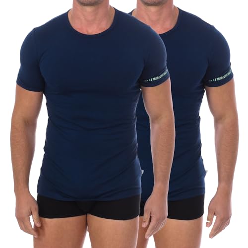 Bikkembergs Pack 2 Modische T-Shirts aus Bio-Baumwolle von BIKKEMBERGS