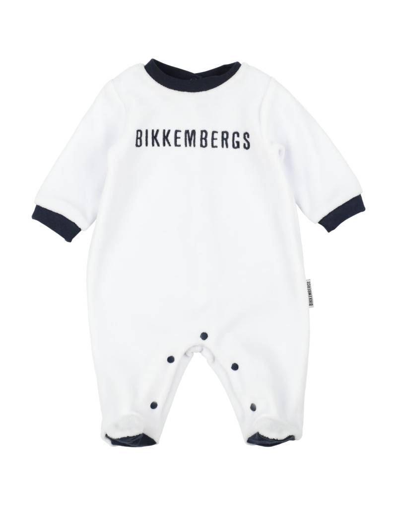BIKKEMBERGS Babystrampler & -latzhosen Kinder Weiß von BIKKEMBERGS