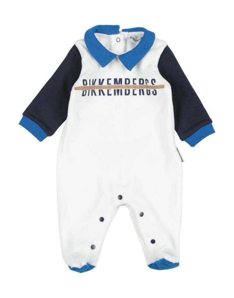 BIKKEMBERGS Babystrampler & -latzhosen Kinder Weiß von BIKKEMBERGS